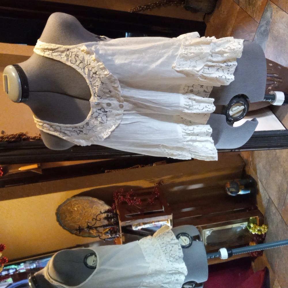 Living Doll Los Angeles Lace Babydoll Top